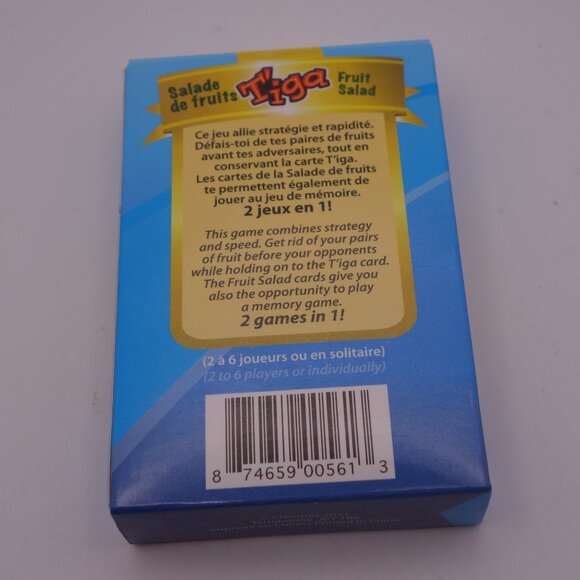 IGA Tiga Salade de Fruits Fruit Salad Creomax 2021 8 74659 00561 3 Card Game - Picture 3 of 16